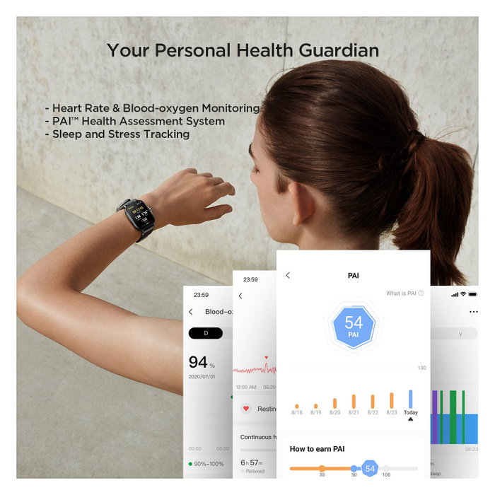 Amazfit GTS 2 Smartwatch Negro