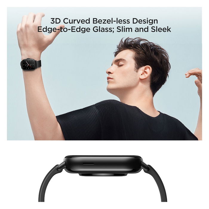 Amazfit GTS 2 Smartwatch con Pantalla AMOLED 1.65", GPS, Resistente al Agua 50m, Monitor de Pulso y Oxígeno en Sangre, para iOS y Android Amazfit GTS 2 Smartwatch con Pantalla AMOLED 1.65", GPS, Resistente al Agua 50m, Monitor de Pulso y Oxígeno en Sangre, para iOS y Android