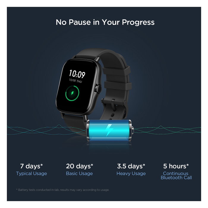 Amazfit GTS 2 Smartwatch Negro