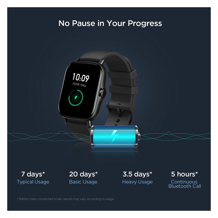 Amazfit GTS 2 Smartwatch con Pantalla AMOLED 1.65", GPS, Resistente al Agua 50m, Monitor de Pulso y Oxígeno en Sangre, para iOS y Android Amazfit GTS 2 Smartwatch con Pantalla AMOLED 1.65", GPS, Resistente al Agua 50m, Monitor de Pulso y Oxígeno en Sangre, para iOS y Android