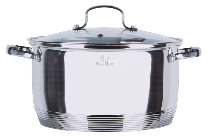 Santa Clara Cacerola con Tapa 20 cm (2 Unidades)