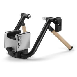 Elite Tuo Rodillo de Entrenamiento Interactivo con Simulación de Pendiente 10% y Medición de Potencia 3% - Compatible Bicicletas 130/135QR y 148x12mm