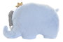 DKD Home Decor Cojin Azul Celeste y Rosa Palo con Elefante 10 x 30 x 45 cm (4 Unidades)