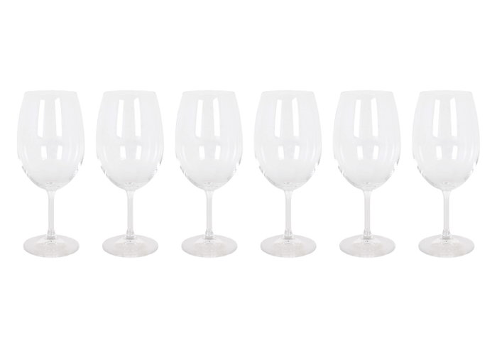 Bohemia Set de 6 copas de cristal LARA 540cc