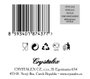 Bohemia Set de 6 copas de cristal LARA 540cc