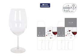 Bohemia Set de 6 copas de cristal LARA 540cc