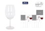 Bohemia Set de 6 copas de cristal LARA 540cc
