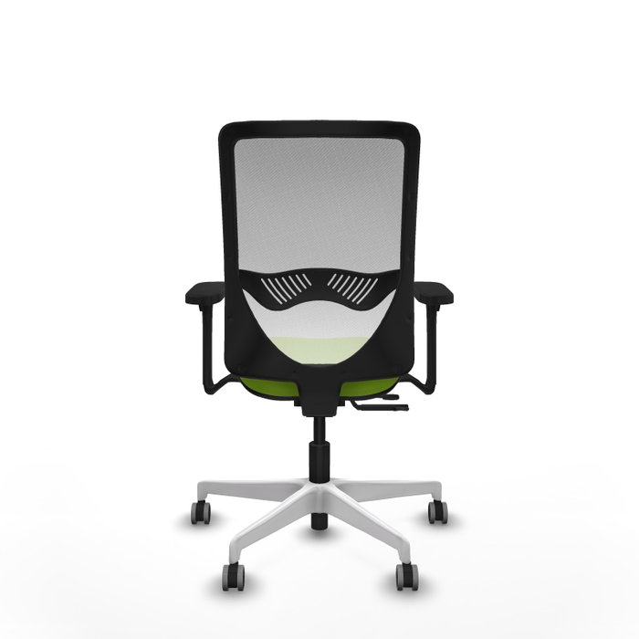 PIQUERAS Y CRESPO Silla de oficina Zulema con mecanismo Sincro/Traslack, Pistacho y Blanco PIQUERAS Y CRESPO Silla de oficina Zulema con mecanismo Sincro/Traslack, Pistacho y Blanco