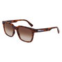 Lacoste L6028S-214 Gafas de sol para hombre con cristal marrón