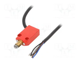 CROUZET Interruptor de fin de carrera con roldana metálica Ø10mm NO + NC