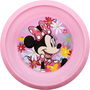 Licensing Cuenco Infantil Minnie Mouse CZ11377 Disney Plástico Alimentario Reciclable Libre de BPA Resistente Fácil de Limpiar Apto para Niños 4 Años 16.7x3.3 cm