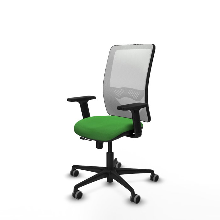 PIQUERAS Y CRESPO Silla de oficina Zulema Verde y Blanco
