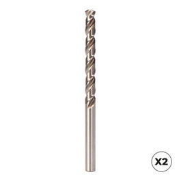 Koma Tools Broca cilíndrica corta HSSE DIN-338N 2,00 mm, 2 uds