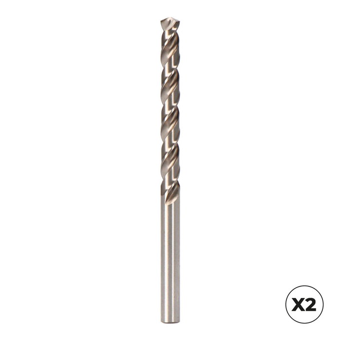 Koma Tools Broca cilíndrica corta HSSE DIN-338N 2,00 mm, 2 uds Koma Tools Broca cilíndrica corta HSSE DIN-338N 2,00 mm, 2 uds