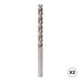 Koma Tools Broca cilíndrica corta HSSE DIN-338N 2,00 mm, 2 uds