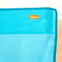 AKTIVE Silla de playa plegable azul marino