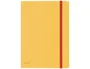 Leitz Cosy Carpeta de Polipropileno con Gomas, Solapas y Bolsillo Interior Amarillo DIN A4