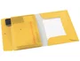 Leitz Cosy Carpeta de Polipropileno con Gomas, Solapas y Bolsillo Interior Amarillo DIN A4