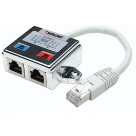 Intellinet Distribuidor Modular FTP de 2 Puertos Plata