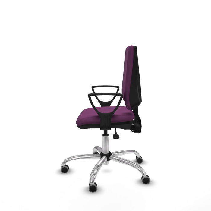 PIQUERAS Y CRESPO Silla de oficina Elche con mecanismo Asincro en color Morado