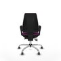 PIQUERAS Y CRESPO Silla de oficina Elche con mecanismo Asincro en color Morado