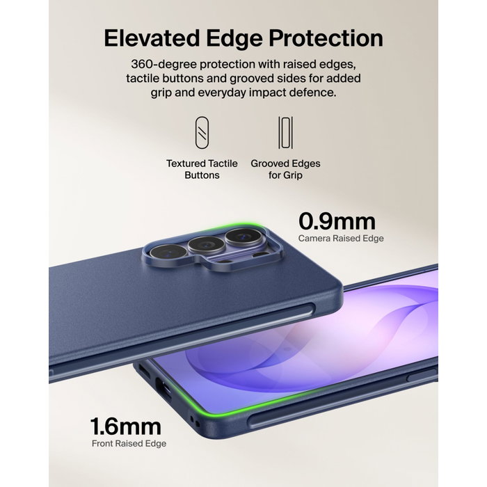 Belkin SheerForce Protect S26 Ul Cover Azul oscuro MSB017hqNY