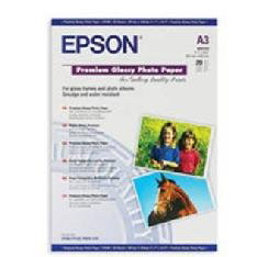 Epson Premium Glossy Photo Paper A3 255g, 20 Hojas