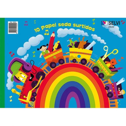 Selvi Bloc de Manualidades Papel Seda Colores Surtidos (Set de 25) Selvi Bloc de Manualidades Papel Seda Colores Surtidos (Set de 25)