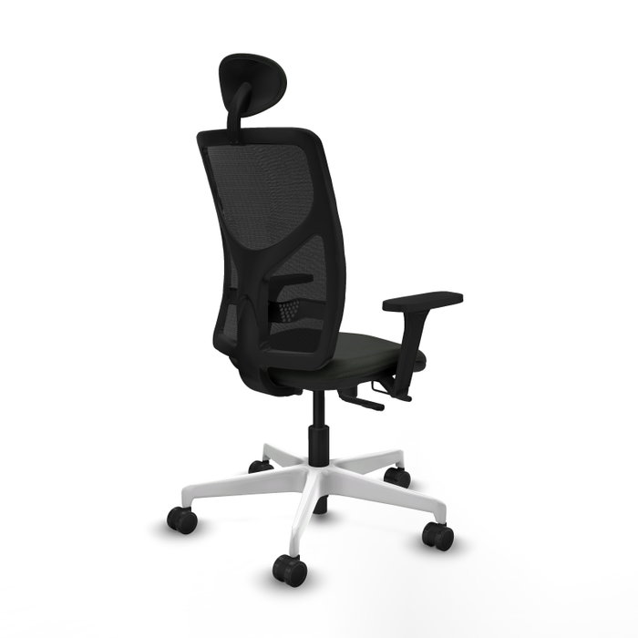 PIQUERAS Y CRESPO Silla de oficina Motilla con mecanismo Sincro/Traslack y Brazos 3D, Negro PIQUERAS Y CRESPO Silla de oficina Motilla con mecanismo Sincro/Traslack y Brazos 3D, Negro