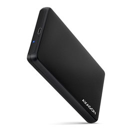 Axagon EE25-SLC Carcasa Externa 2,5 Pulgadas USB 3.0 / SATA III - USB-C, Negro