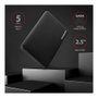 Axagon EE25-SLC Carcasa Externa 2,5 Pulgadas USB 3.0 / SATA III - USB-C, Negro