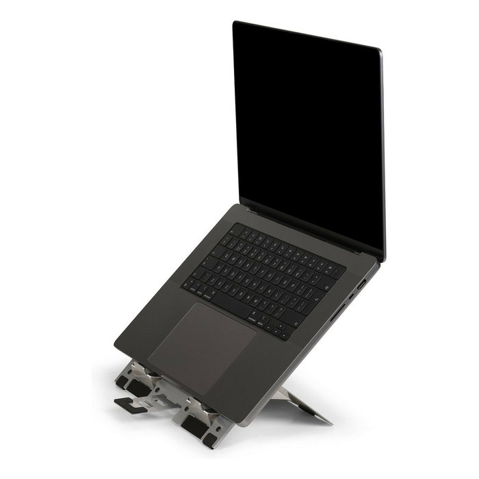 BakkerElkhuizen FlexTop 270 Soporte para portátil Gris Aluminio hasta 16" 7 Alturas Ajustables