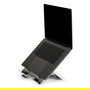 BakkerElkhuizen FlexTop 270 Soporte para portátil Gris Aluminio hasta 16" 7 Alturas Ajustables