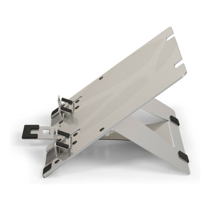 BakkerElkhuizen FlexTop 270 Soporte para portátil Gris Aluminio hasta 16" 7 Alturas Ajustables