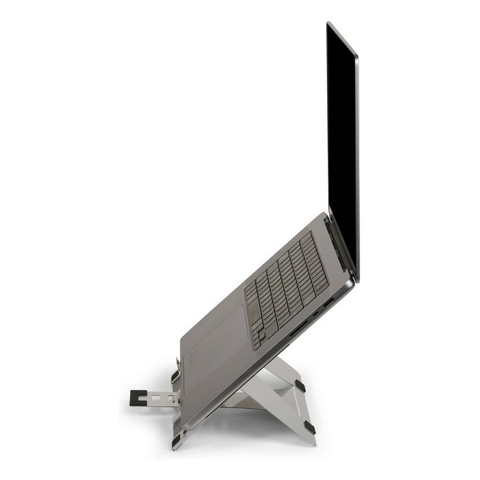 BakkerElkhuizen FlexTop 270 Soporte para portátil Gris Aluminio hasta 16" 7 Alturas Ajustables