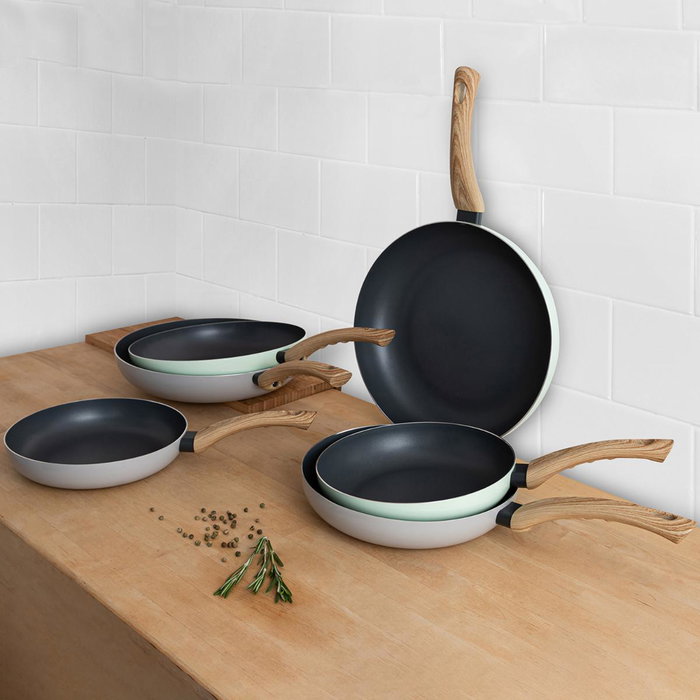 Sartén Aluminio Estampado Moss Quid 24 cm