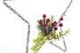 DKD Home Decor Decoración Navideña Tradicional Verde Dorado Metal Led Estrella 1 x 30 x 30 cm (6 Unidades)