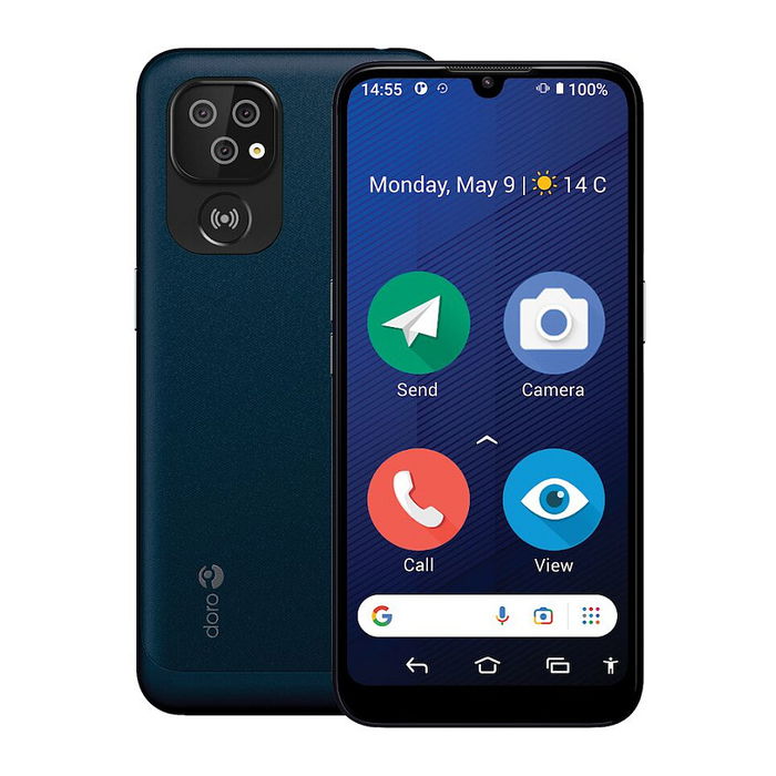Doro 8200 Secure Smartphone 6.1" 64GB 4GB RAM 16MP Cámara Azul Android 12 Doro 8200 Secure Smartphone 6.1" 64GB 4GB RAM 16MP Cámara Azul Android 12