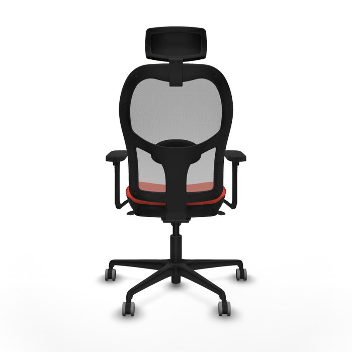 PIQUERAS Y CRESPO Silla de Oficina Jorquera con Mecanismo Sincro Naranja y Gris PIQUERAS Y CRESPO Silla de Oficina Jorquera con Mecanismo Sincro Naranja y Gris