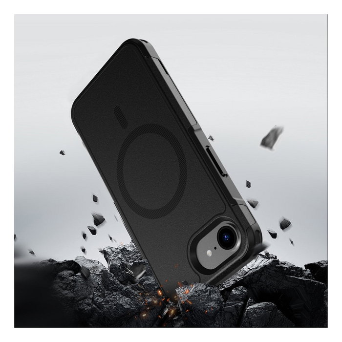 4smarts Defend Case para Apple iPhone SE (4. Gen.) Negro