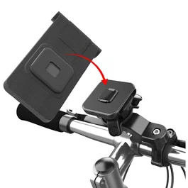 Celly SNAPMAGFLEXBK Soporte Pasivo Universal para Smartphone y Tablet Negro