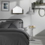 Today Funda nórdica HOY - CHARME Chambray Gris oscuro Capucine 260 x 240 cm