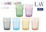 LAV Vaso 365Cc Colores Colección Aras (48 Unidades)