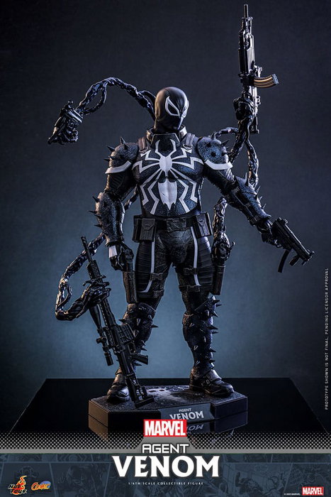 Hot Toys Marvel Comics Figura 1/6 Agent Venom 32 cm Hot Toys Marvel Comics Figura 1/6 Agent Venom 32 cm