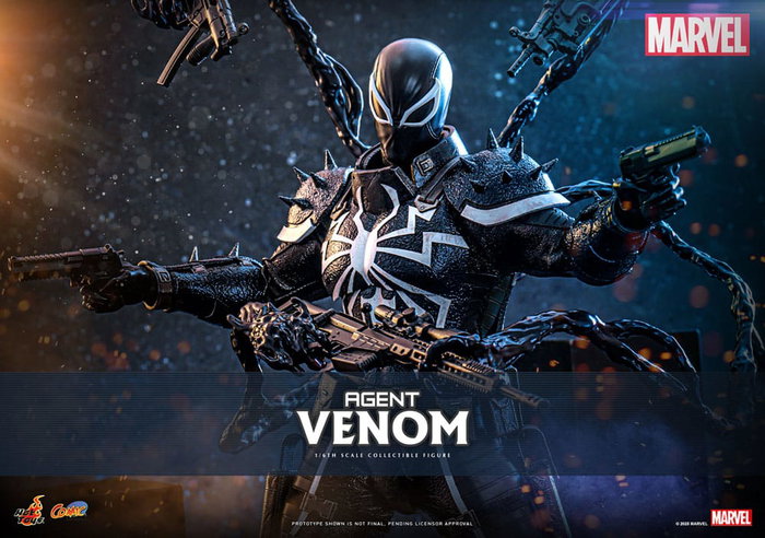 Hot Toys Marvel Comics Figura 1/6 Agent Venom 32 cm Hot Toys Marvel Comics Figura 1/6 Agent Venom 32 cm