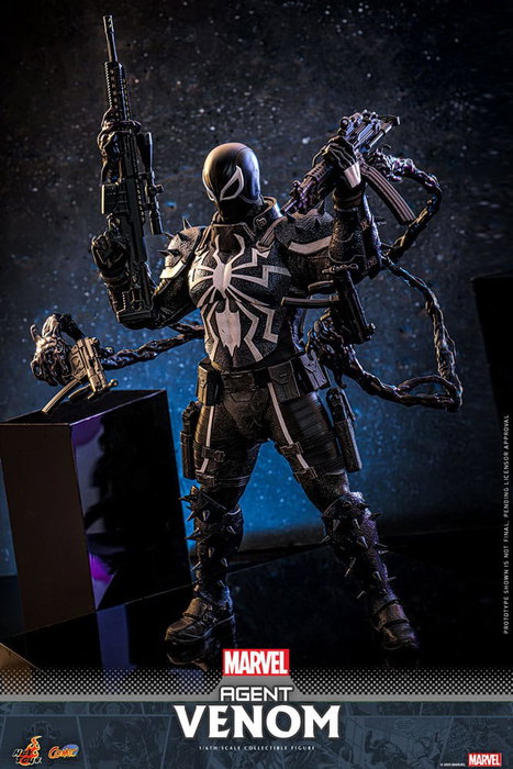 Hot Toys Marvel Comics Figura 1/6 Agent Venom 32 cm Hot Toys Marvel Comics Figura 1/6 Agent Venom 32 cm