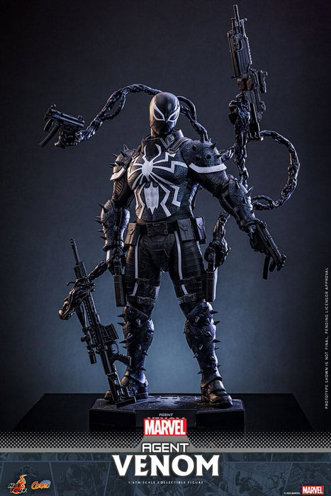 Hot Toys Marvel Comics Figura 1/6 Agent Venom 32 cm Hot Toys Marvel Comics Figura 1/6 Agent Venom 32 cm