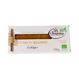 LA CAMPESINA Turron de Almendra Blando Jijona 190 Gr Eco Sg S/A