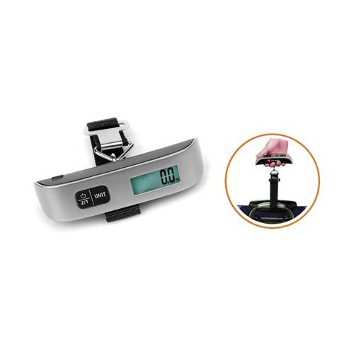Homelux Báscula Pesa Maleta 50kg Plata Homelux Báscula Pesa Maleta 50kg Plata