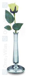 Florero Contour Plateado Orfebreria